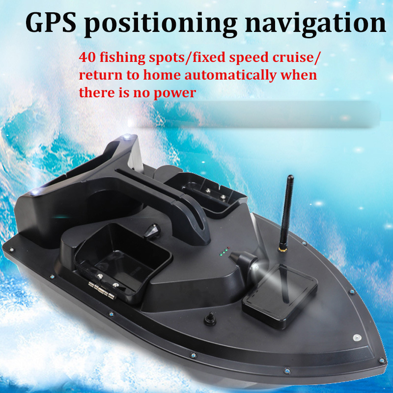 Fishing Boat Gps - GPS RC 餌ボート 40 釣り場魚群探知機ボートリモコン船 3