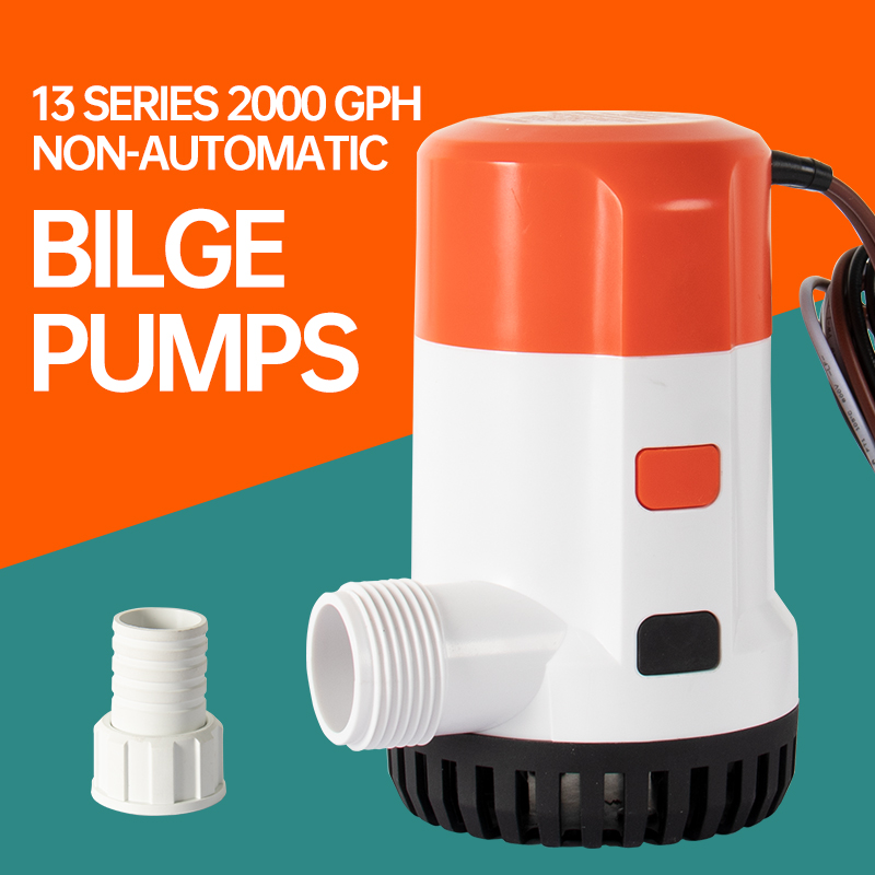Fishing Boat Bilge Pump - Hanglo13シリーズビリジポンプマリンヨット排水ポンプボートポンプ釣りボート排水dc