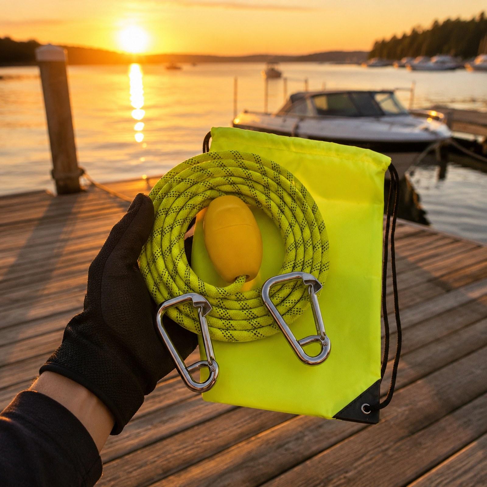 耐久性のあるカヤック牽引ロープ、小型ボート、釣り、アウトドア - Fishing Boat Anchor のレビューと価格