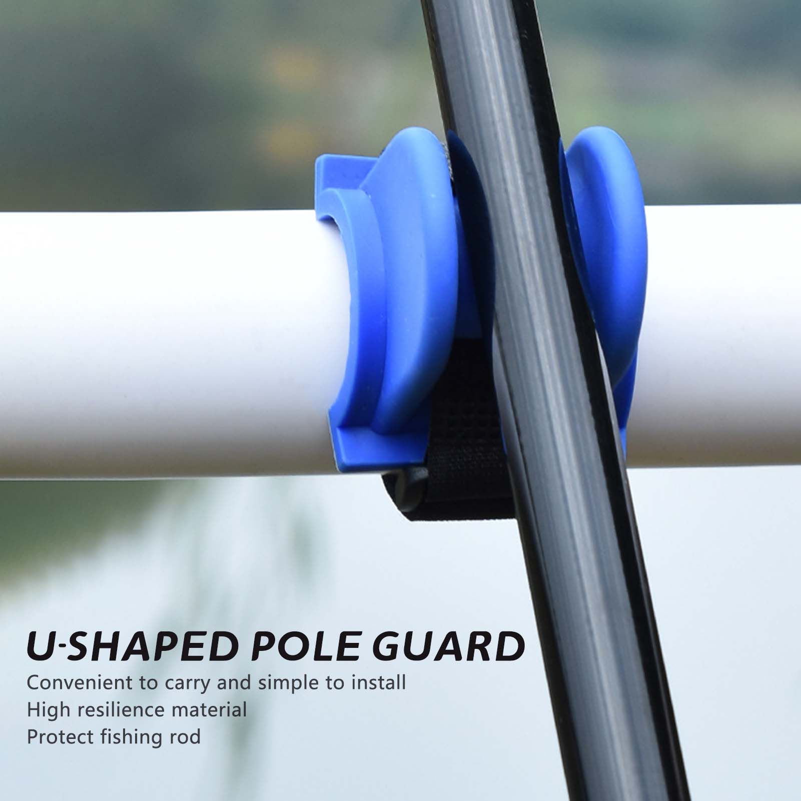 U字型ボート釣り竿ホルダー、頑丈な構造、TPE釣り餌キーパー - Fishing Boat Oar のレビューと価格