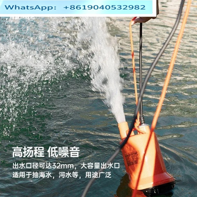 マリンビルジポンプ 12V24V DC 水中ポンプ/漁船排水 - Fishing Boat Bilge Pump のレビューと価格